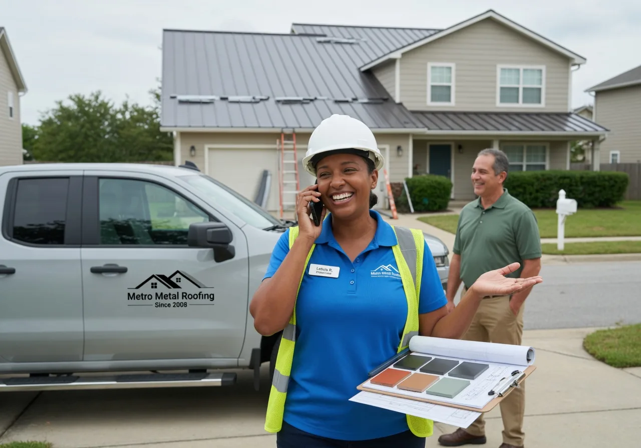 Storm Damage Metal Roof Repair in Richville, NY